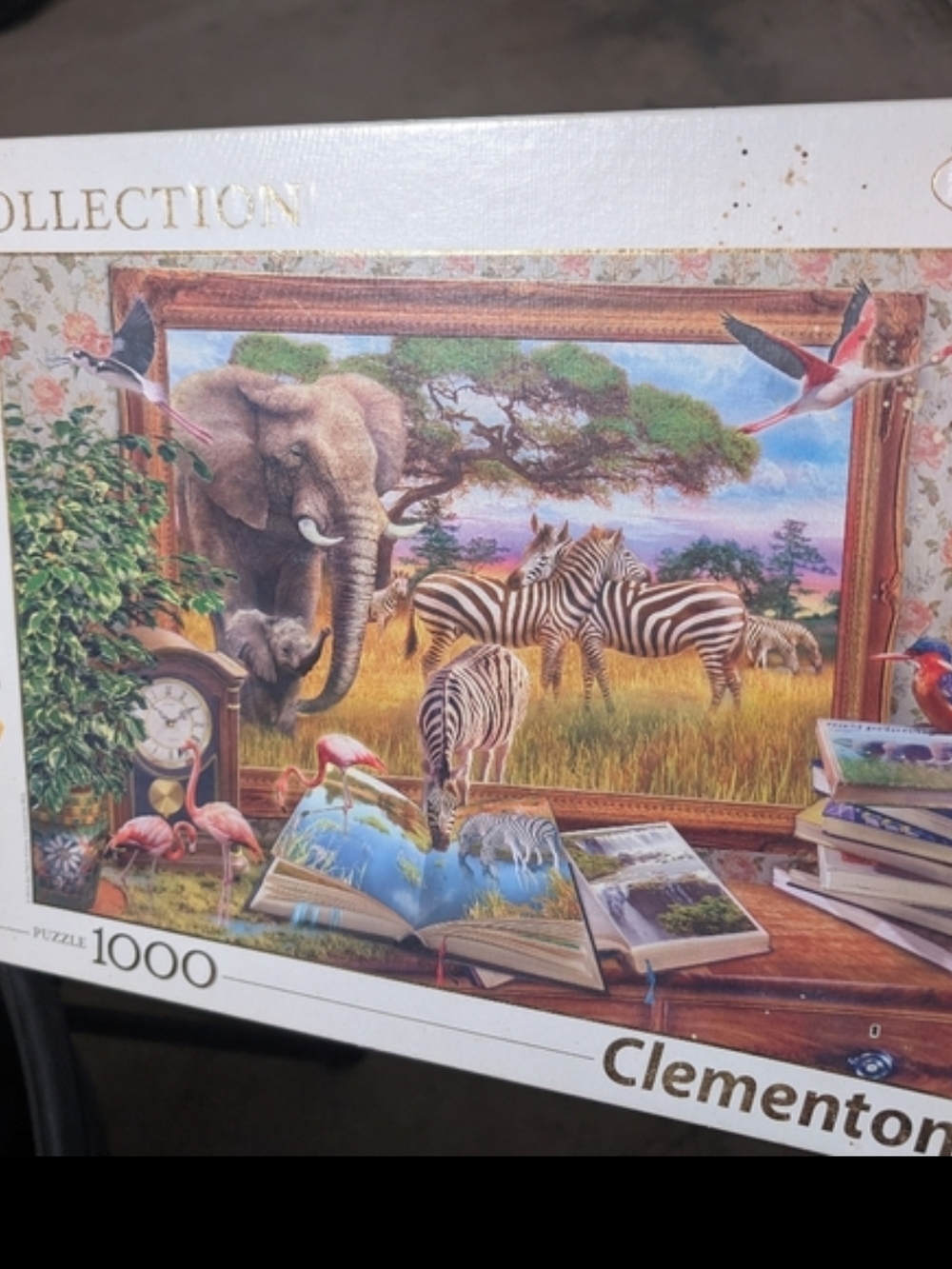 Safari Wildlife 1000-Piece Puzzle - Colorful